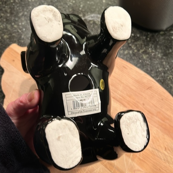 Bulldog Statue Black 8”L x 7”H x 5”W Ceramic Statue New Condition No Defects - Picture 6 of 9